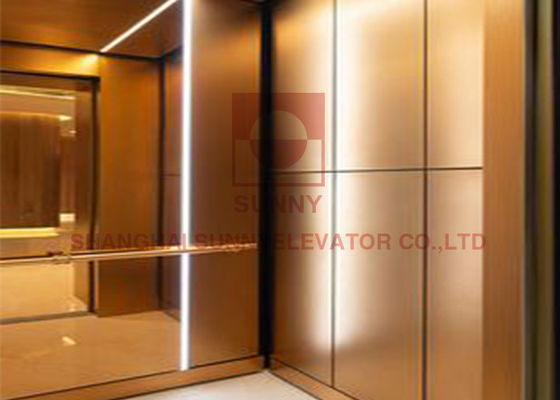上昇シリーズのビジネス建物の専門職業的業務の450kg 0.4m/Sの家のエレベーター