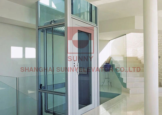 400kg敏感な住宅のパノラマ式の家の上昇の別荘のエレベーター