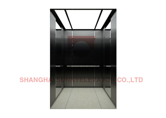 携帯用操作を用いる1m/S Tinaniumミラーのステンレス鋼MRLの乗客のエレベーター