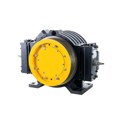 2:1 トラクション比 1.0～1.75m/s 速度 コンパクト構造 エレベーターギアレスモーター交換部品