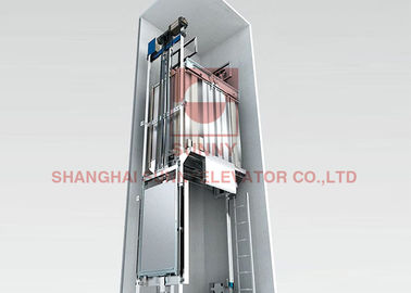 5000kg標準設計のGearless小さい機械部屋のエレベーターの上昇