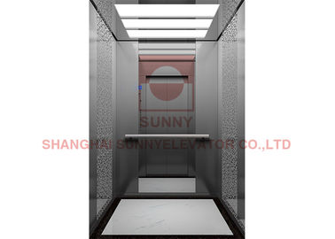 VVVFのエレベーターの制御システムが付いている450kgステンレス鋼の上昇の別荘の乗客のエレベーター