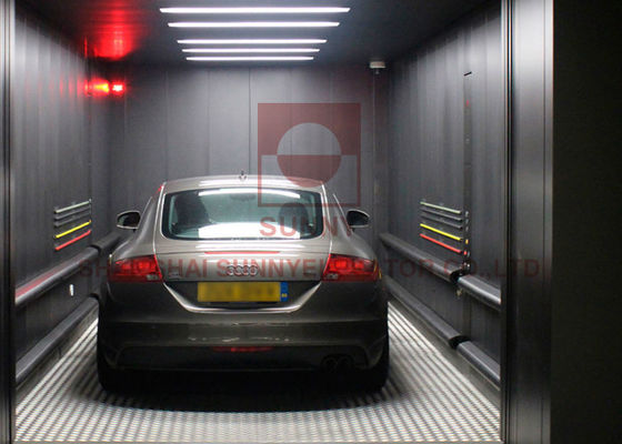 0.25m/Sステンレス鋼の負荷5000kg自動車エレベーターの機械安全
