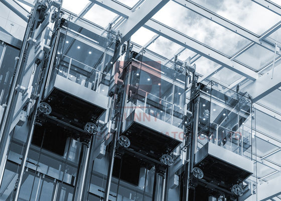 エレベーター6の乗客の上昇を差し引いた1.75m/Sステンレス鋼機械部屋