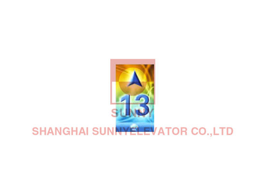 エレベーターの予備品のための電子エレベーターLCDの表示板1つの年の保証