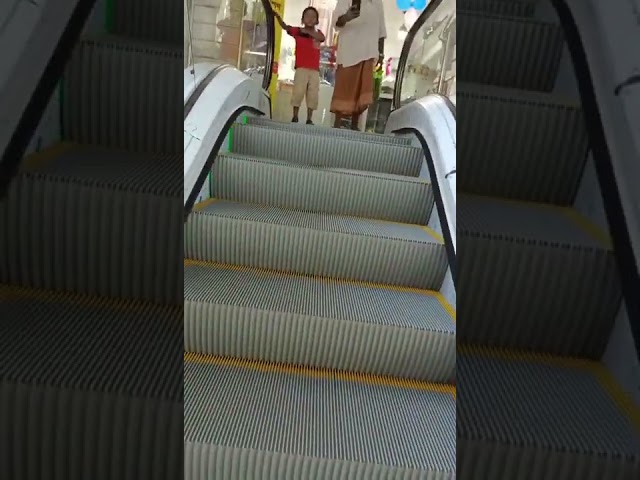 鉄鋼304構造と0.5m/sの速度を持つ3つのキャスケードVVVF商用エスカレーター